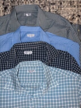 Peter Millar Summer Comfort Long sleeve Button up Bundle